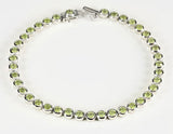 Tennis Bracelet with coloured stones