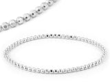Silver Bracelet Flexible in Diamond Polish