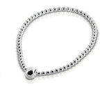 Silver Bracelet Flexible with Sphere